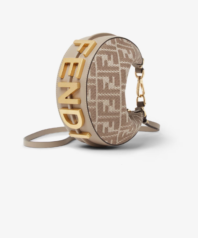 Fendi Fendigraphy Denim-Effect Bag