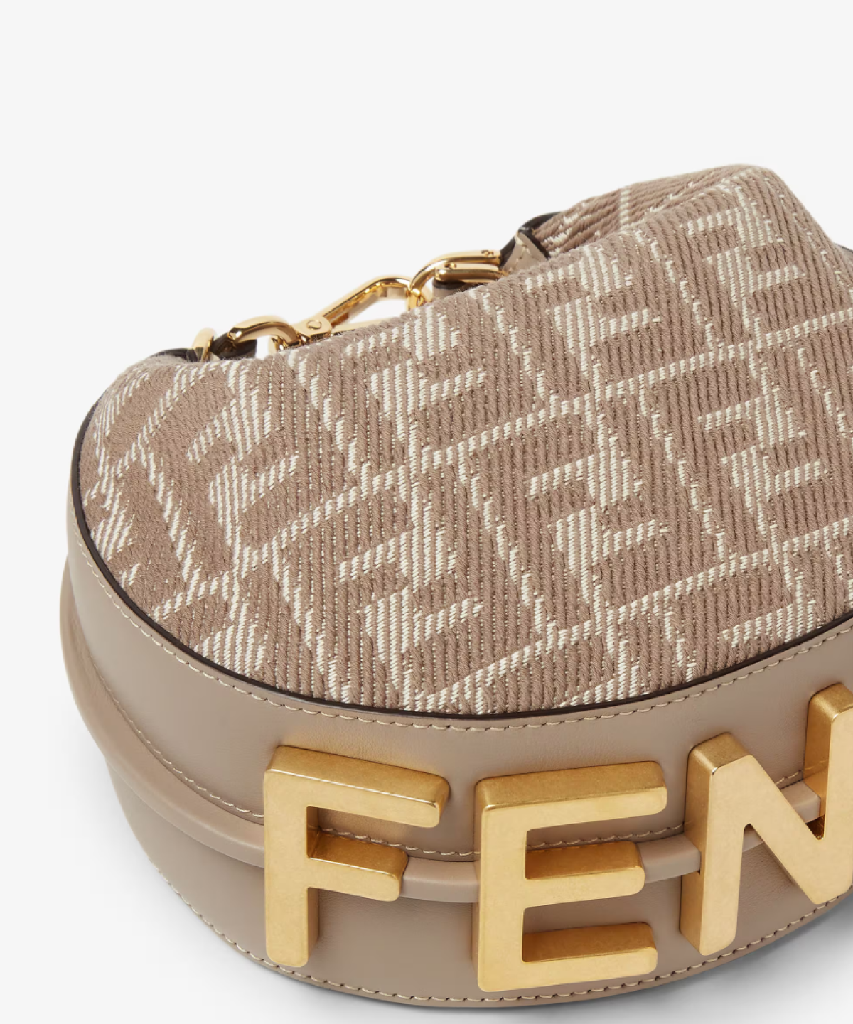 Fendi Fendigraphy Denim-Effect Bag