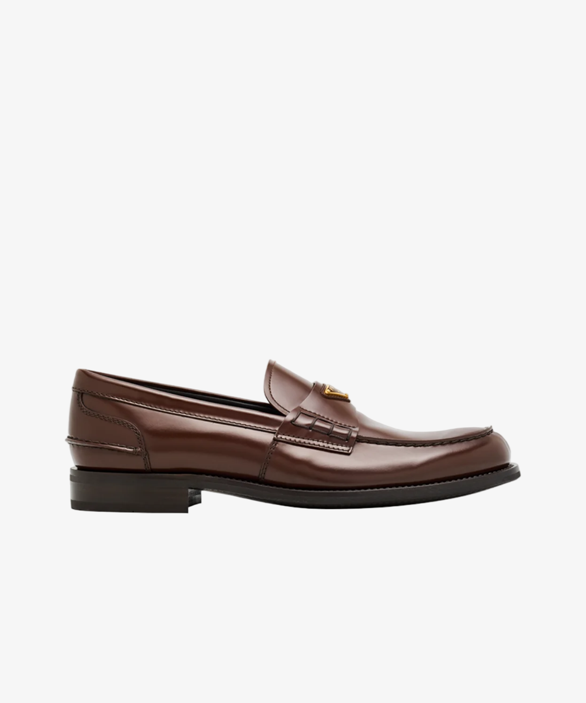 Prada Triangle Logo Loafer