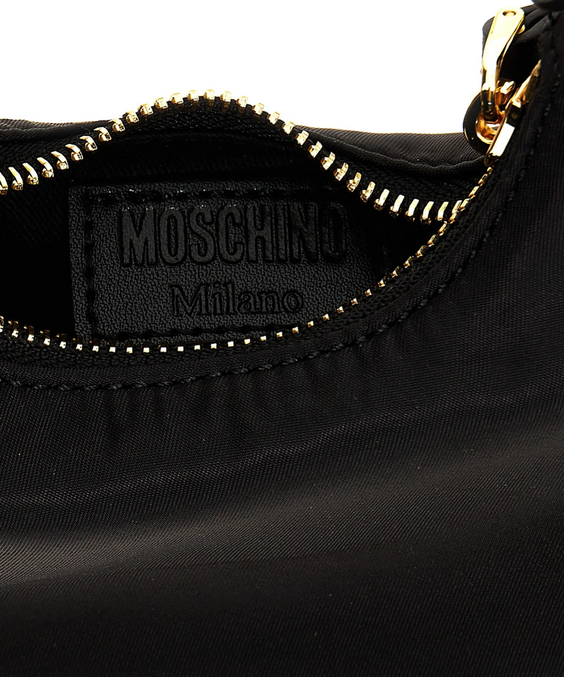 Moschino Lettering Logo Nylon Bag