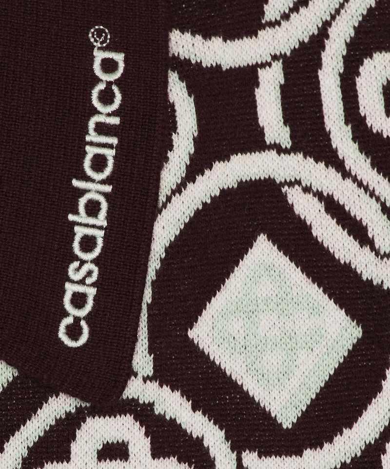 Casablanca Monogram Polo Shirt