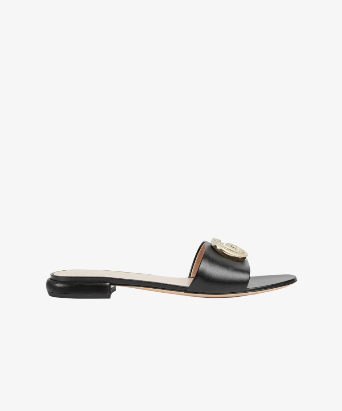 Gucci Marmont Embellished Logo Slides