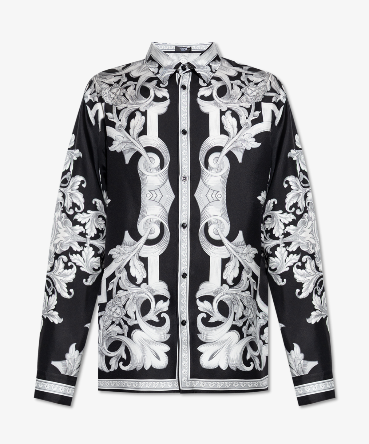 Versace Baroque LS Silk Shirt