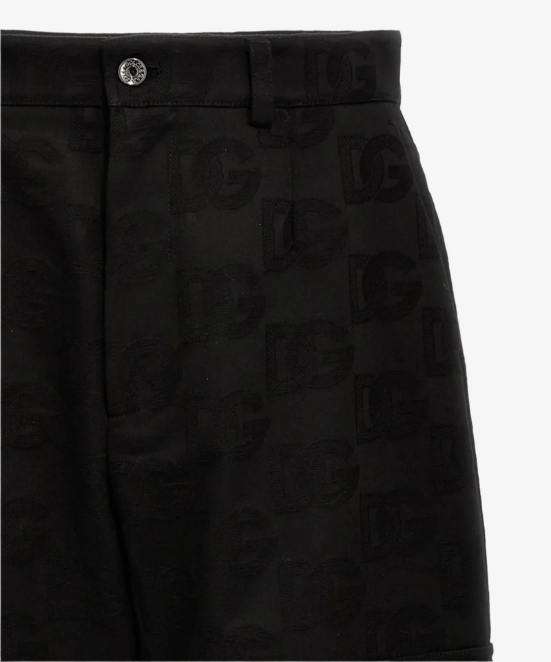 Dolce & Gabbana Jacquard Cargo Pants
