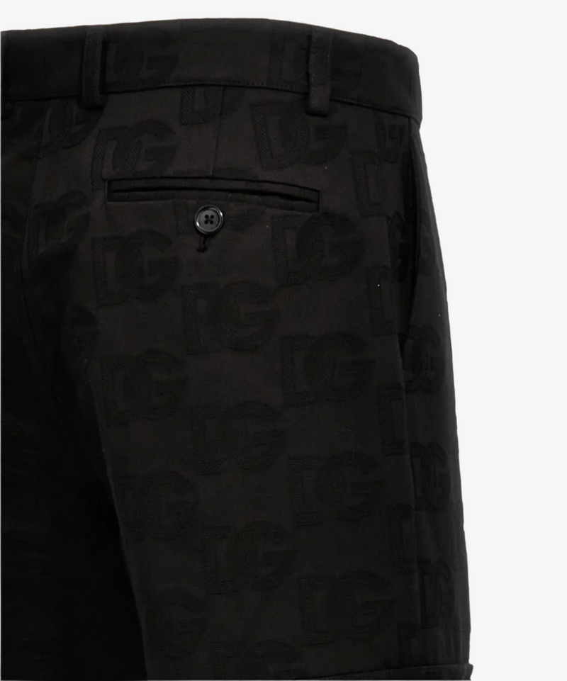Dolce & Gabbana Jacquard Cargo Pants