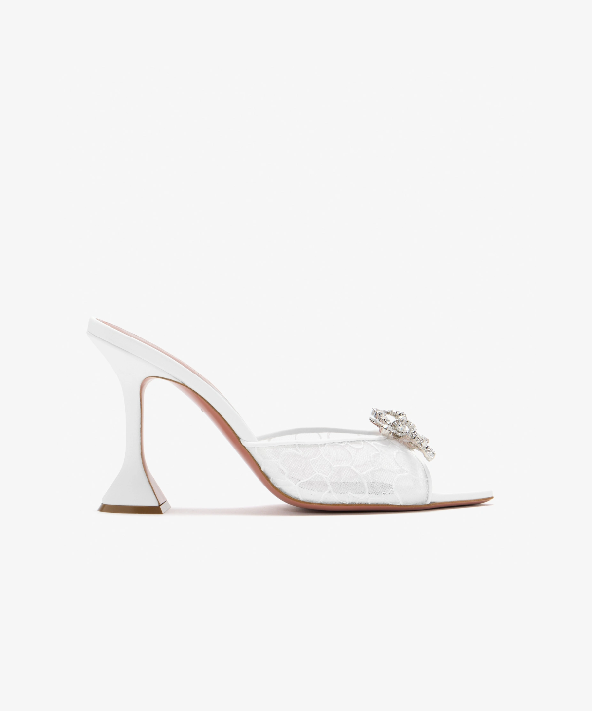 Amina Muaddi Rosie Lace Mule