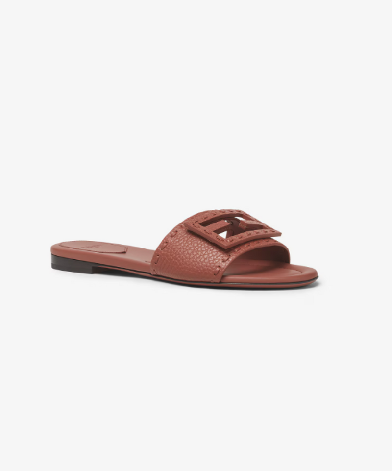 Fendi Baguette Selleria Slides