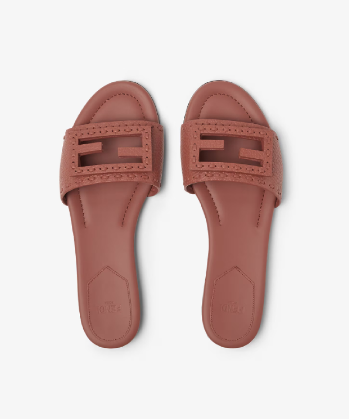 Fendi Baguette Selleria Slides