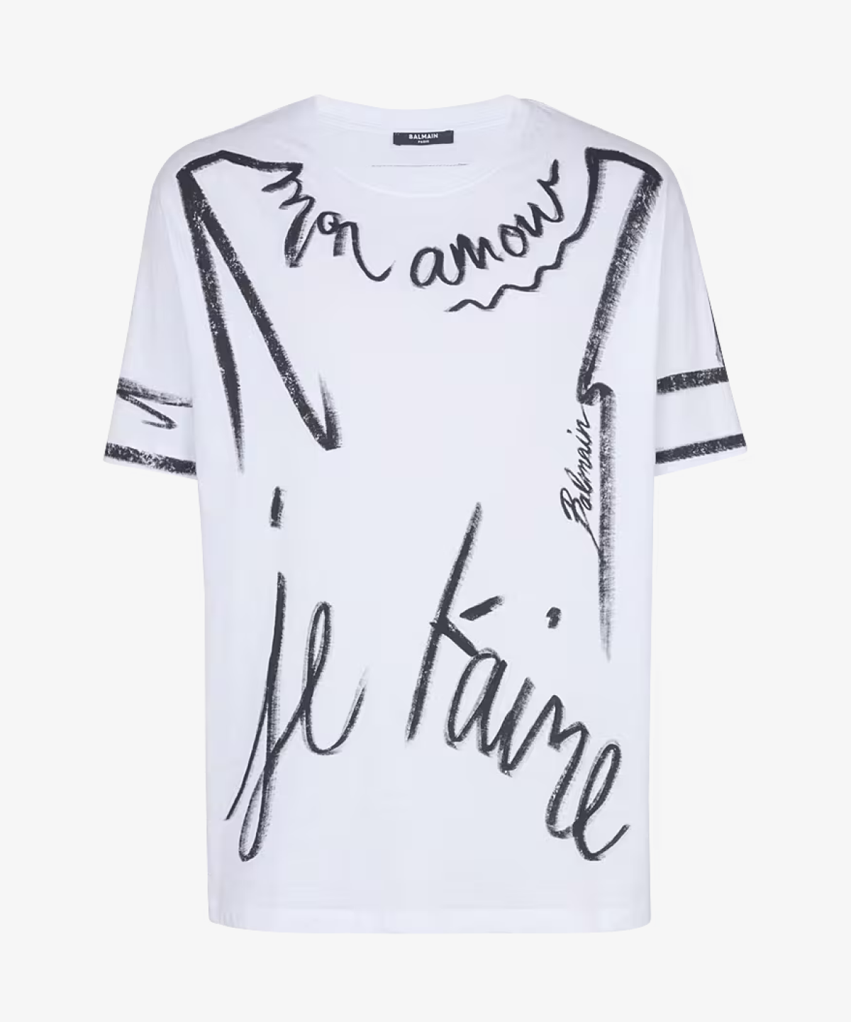Balmain Love Letter T-Shirt – THELUXESHOPPER Balmain Love Letter T-Shirt – THELUXESHOPPER