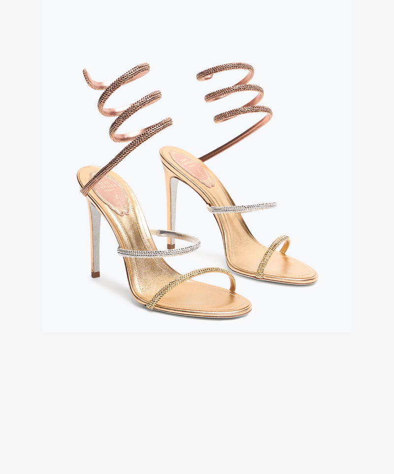 Rene Caovilla Cleo Trigold Sandals