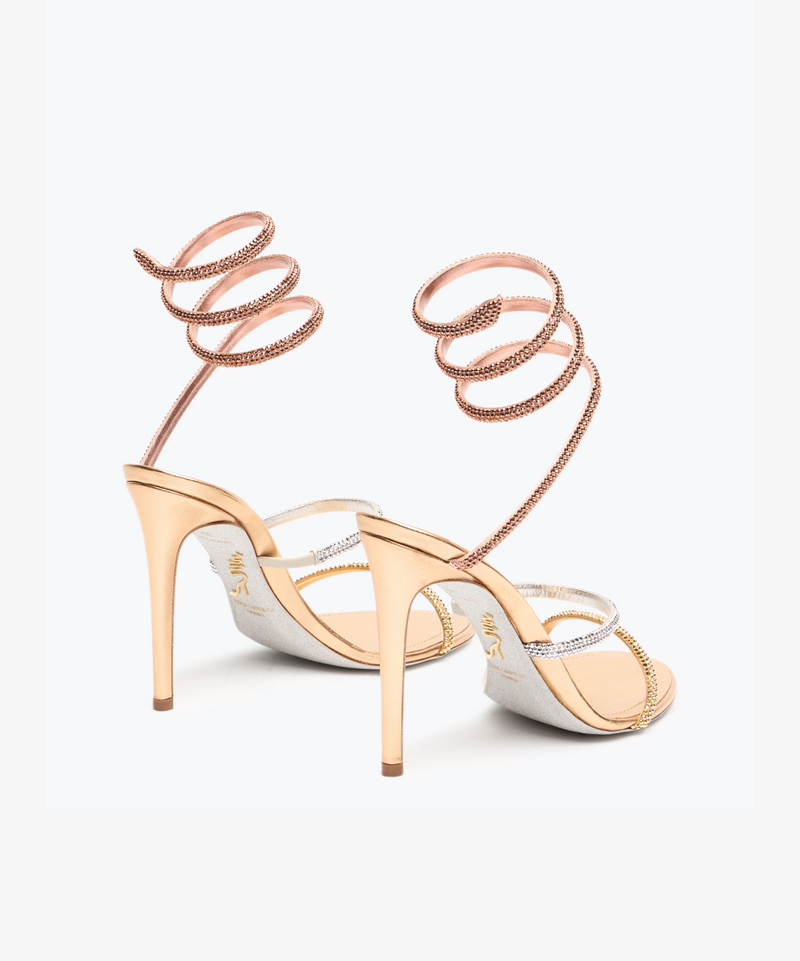 Rene Caovilla Cleo Trigold Sandals