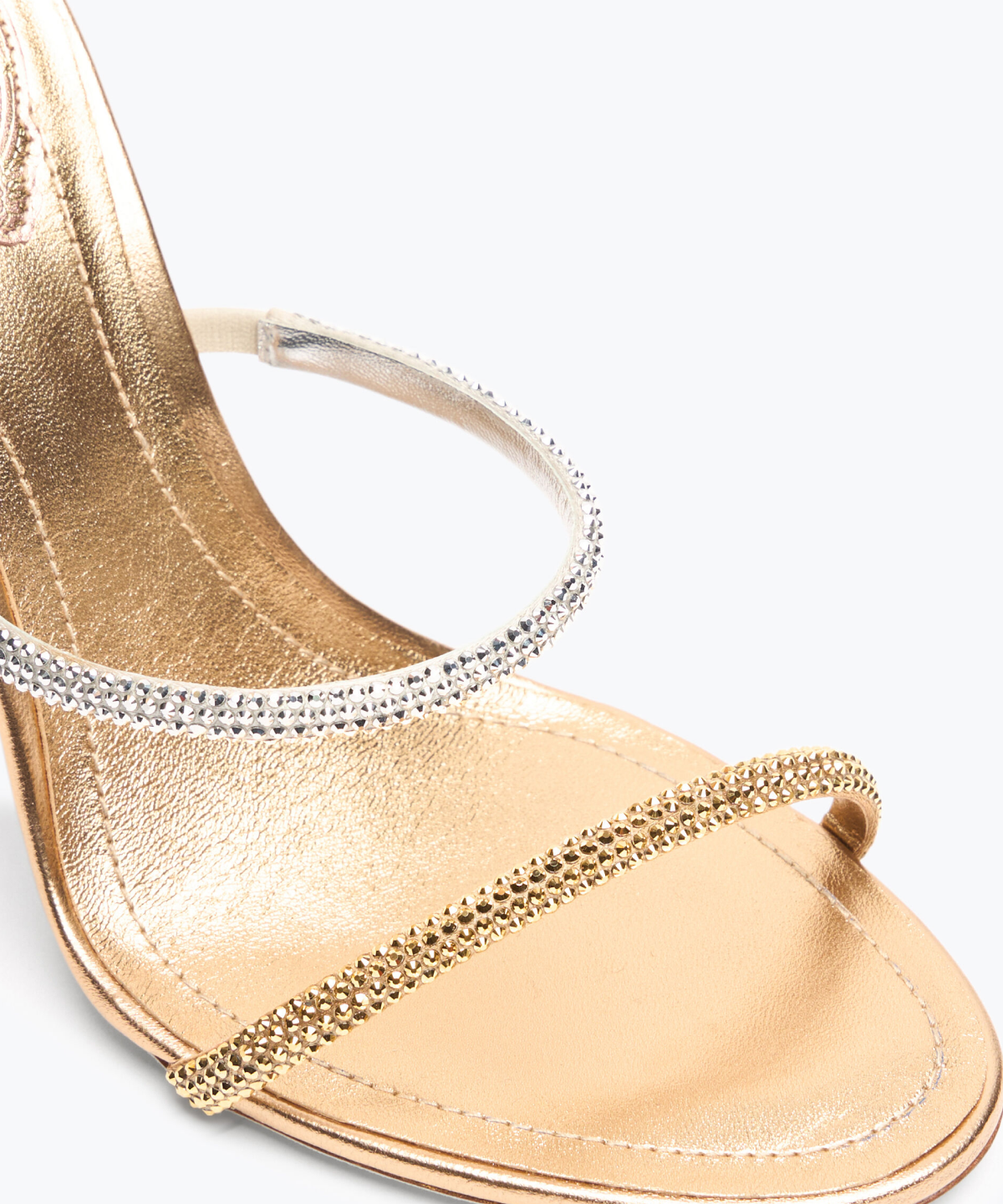 Rene Caovilla Cleo Trigold Sandals