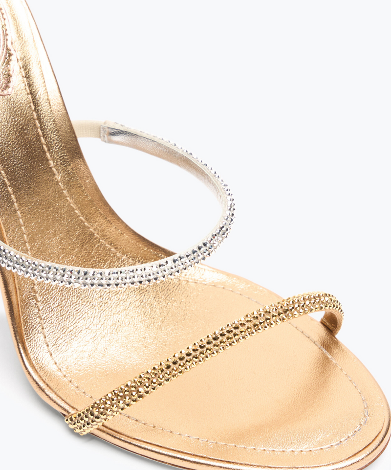 Rene Caovilla Cleo Trigold Sandals