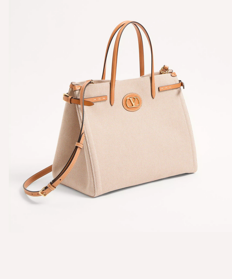 Valentino Antibes Canvas Tote
