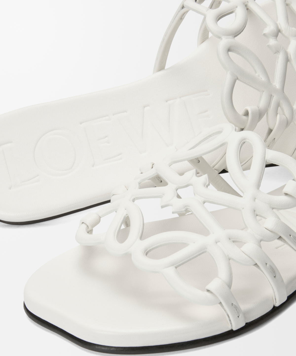 Loewe Anagram Petals Slides