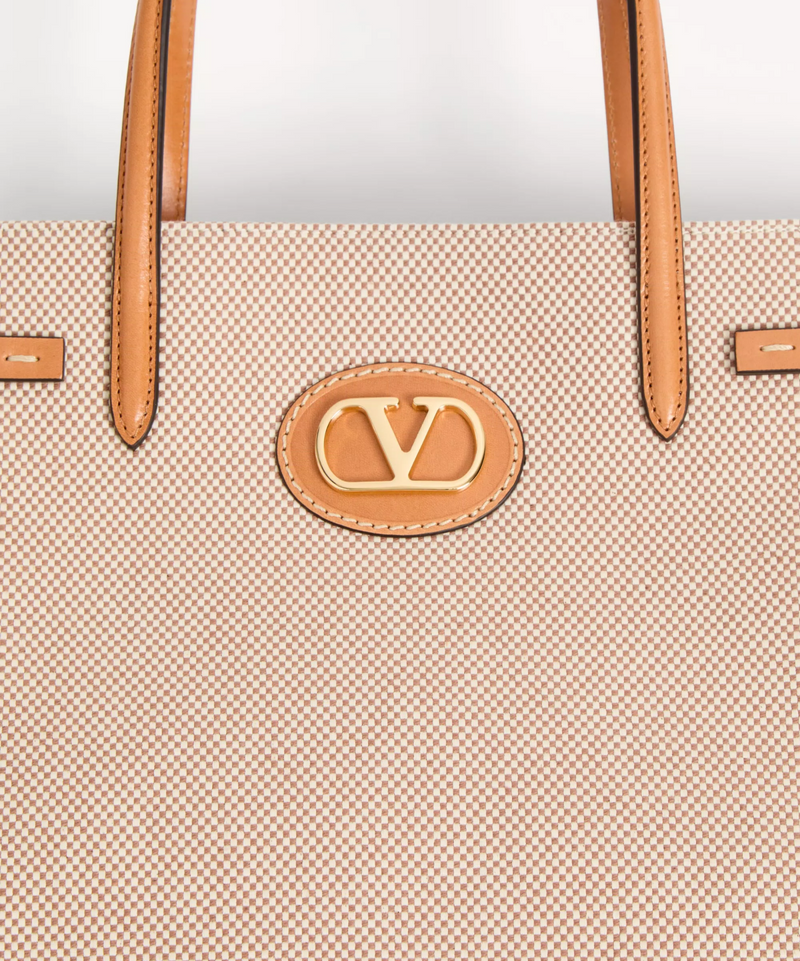 Valentino Antibes Canvas Tote