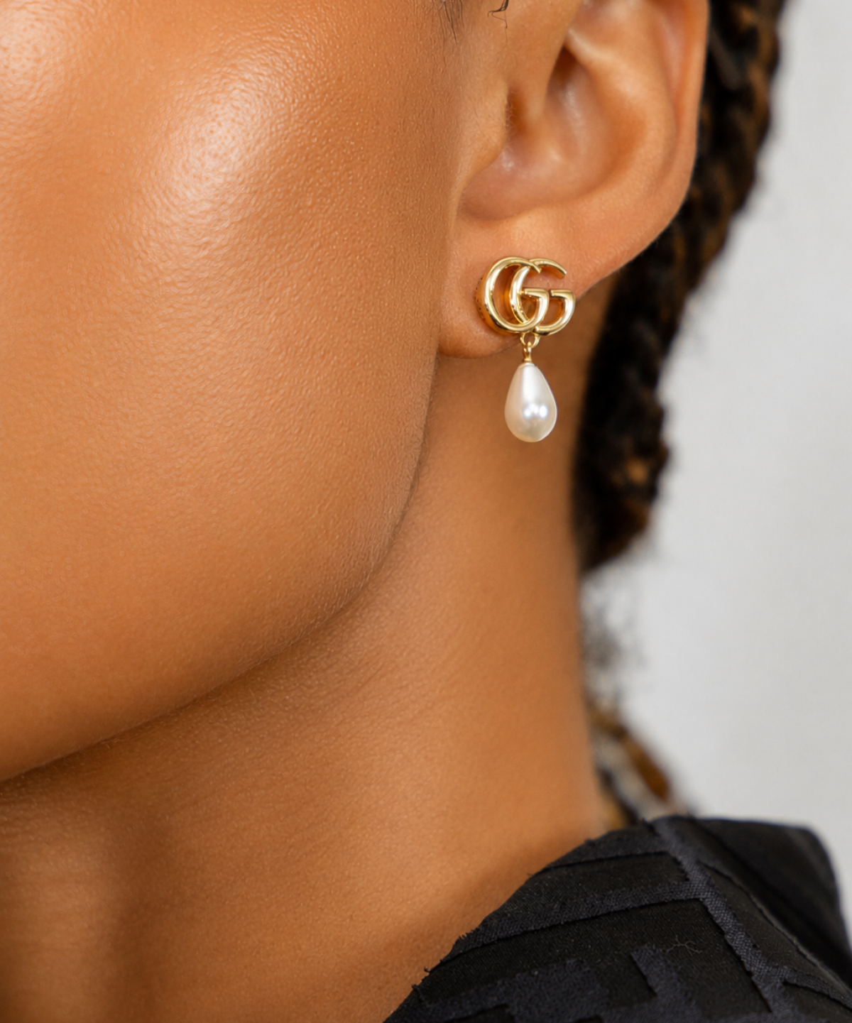Gucci GG Marmont Pearl Earrings