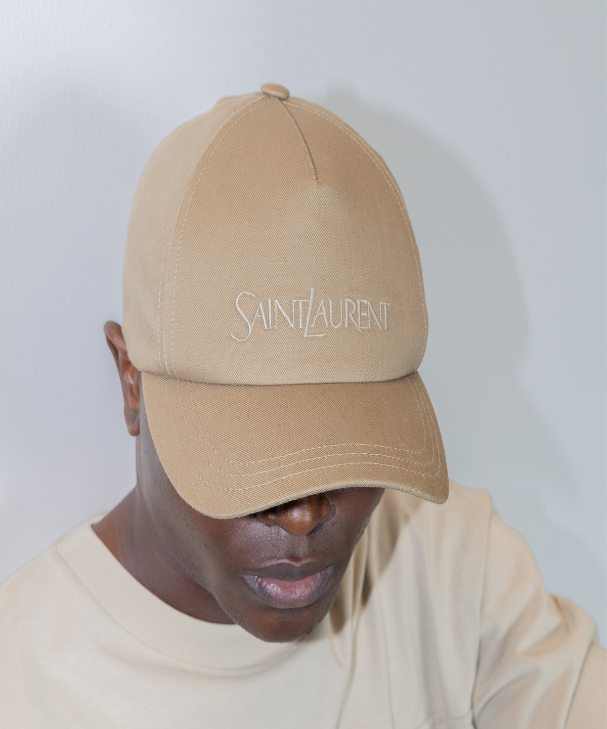 Saint Laurent Logo Hat