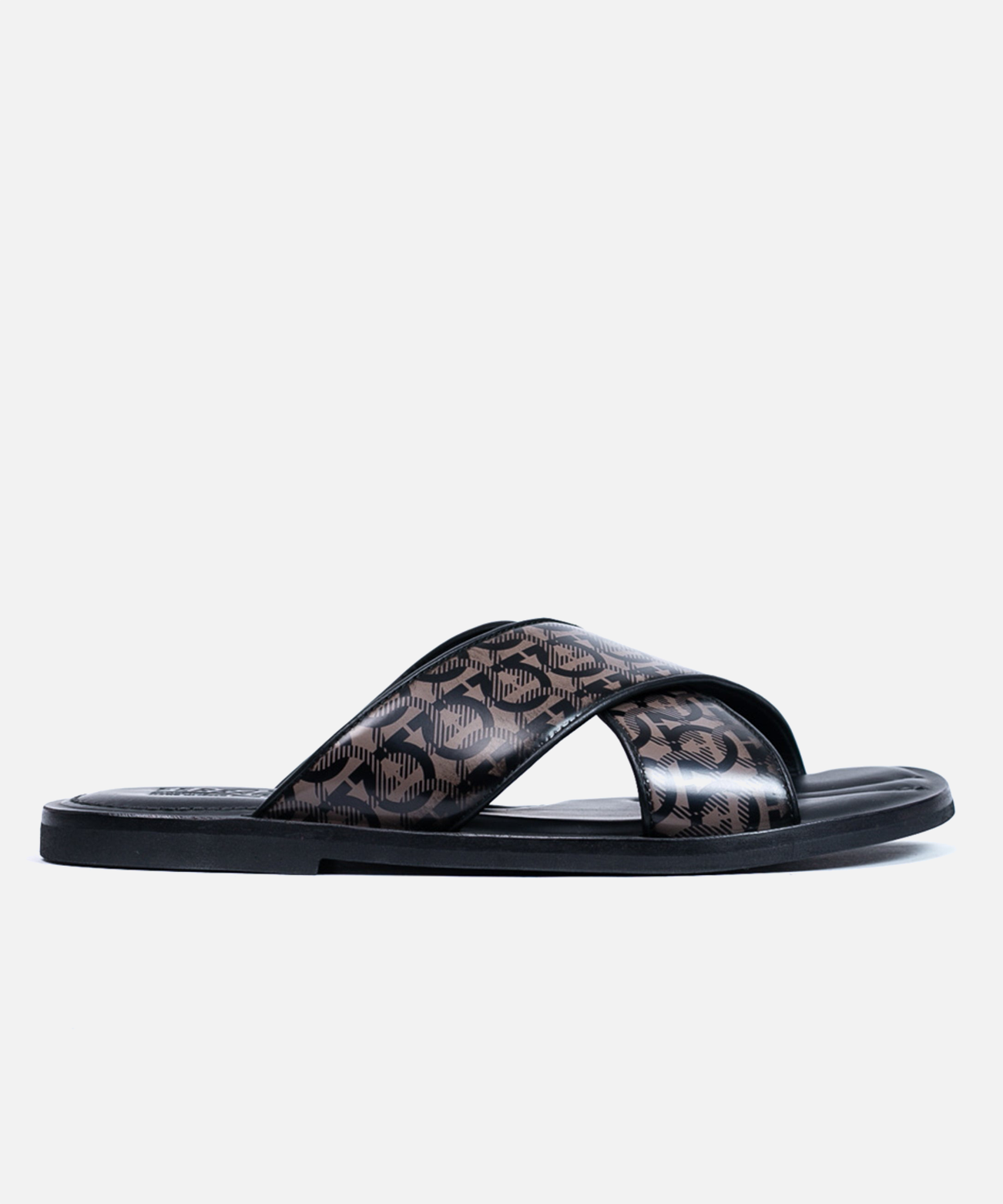 Ferragamo Laminate Gancini Cross Slides – THELUXESHOPPER Ferragamo Laminate Gancini Cross Slides – THELUXESHOPPER