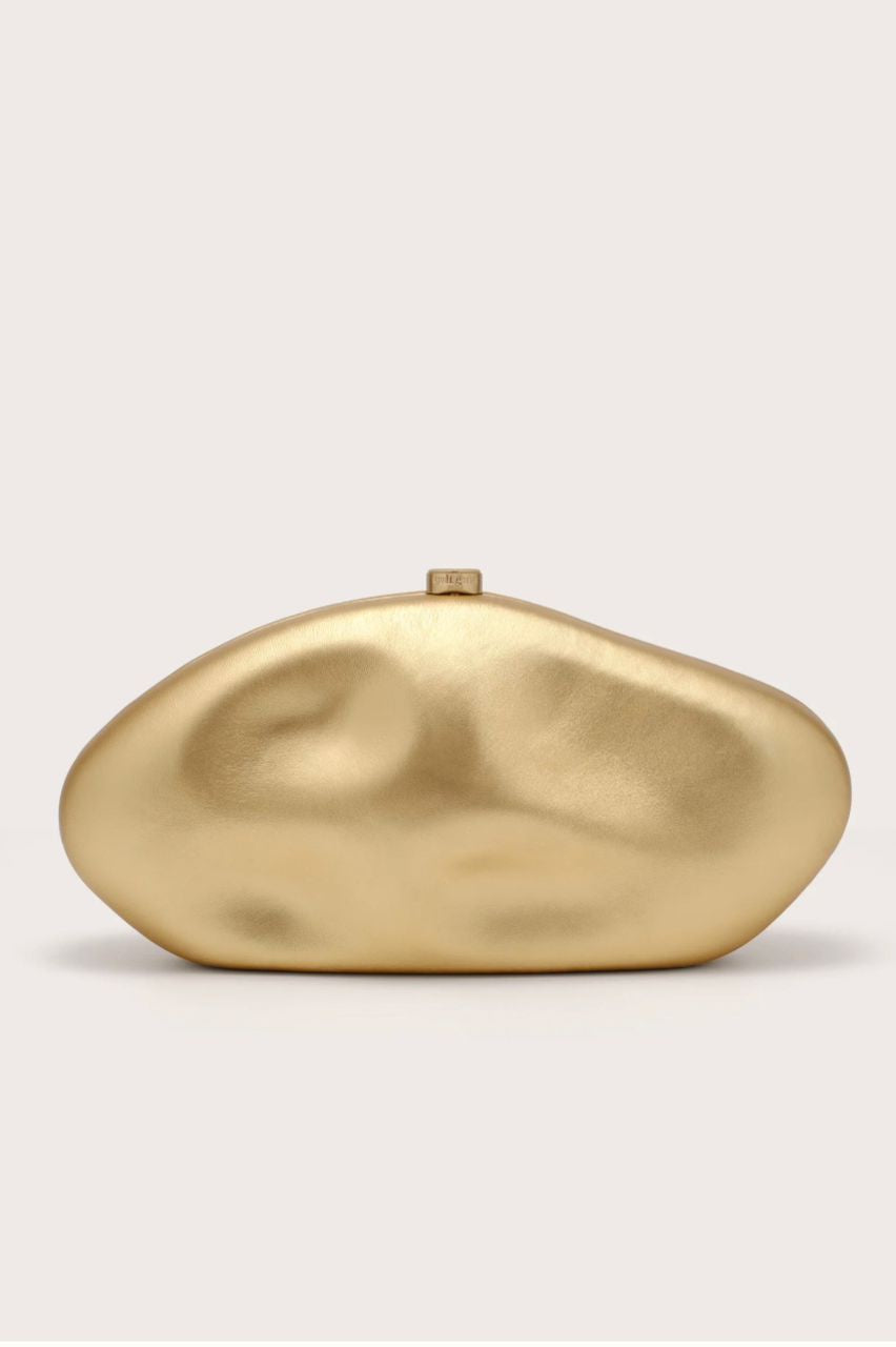 CULT GAIA CALDERA CLUTCH/MATTE GOLD