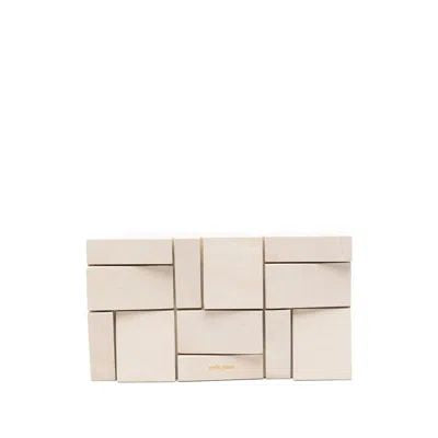 CULT GAIA GALLERIA CLUTCH/CREAM