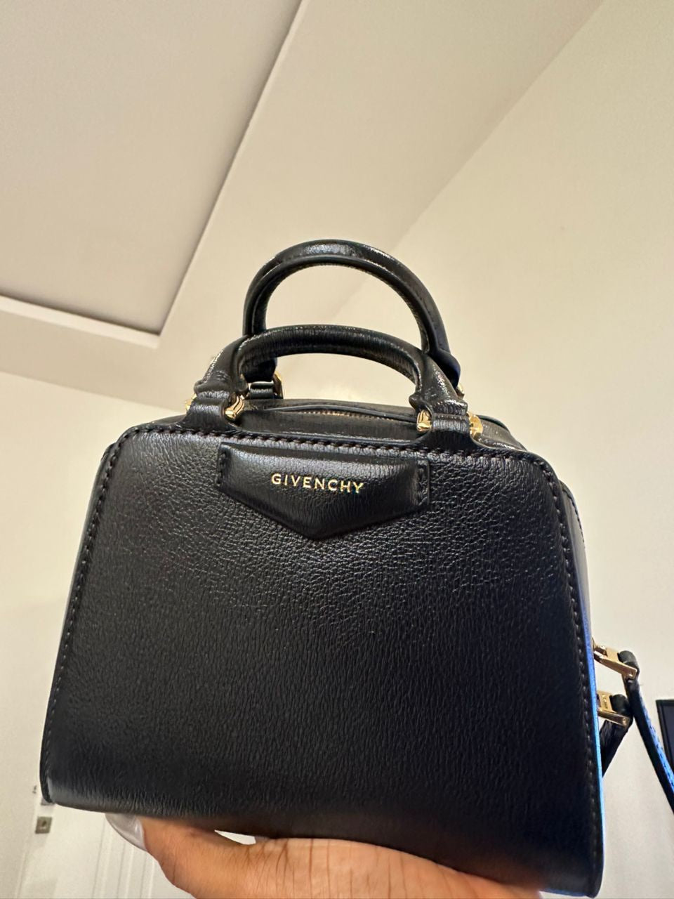 GIVENCHY ANTIGONA CUBE/BLACK/NANO