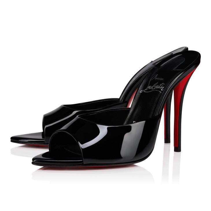 CHRISTIAN LOUBOUTIN MISS Z MULE/80MM/BLACK