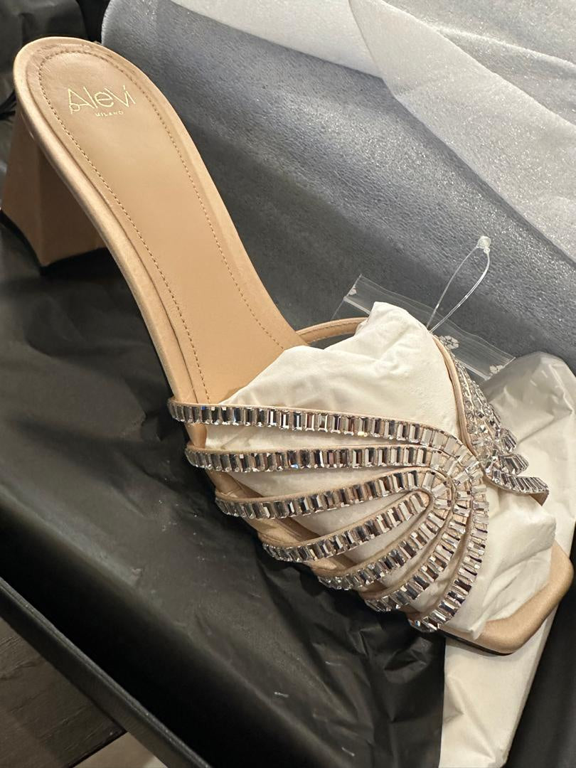 ALEVI VITTORIA MULE/60CM/SATIN SKIN