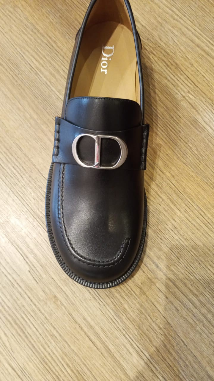 CHRISTIAN DIOR ROADIE LOAFER/BLACK/44